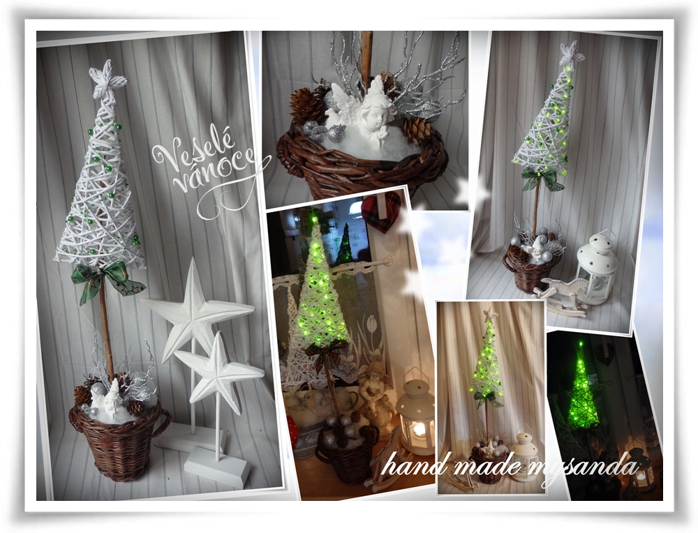 vánoce-stromeček zelený světýlka (2)